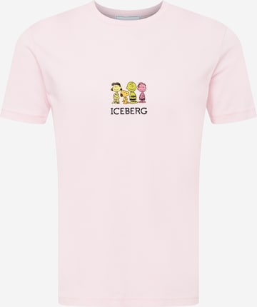 ICEBERG Tričko - ružová: predná strana