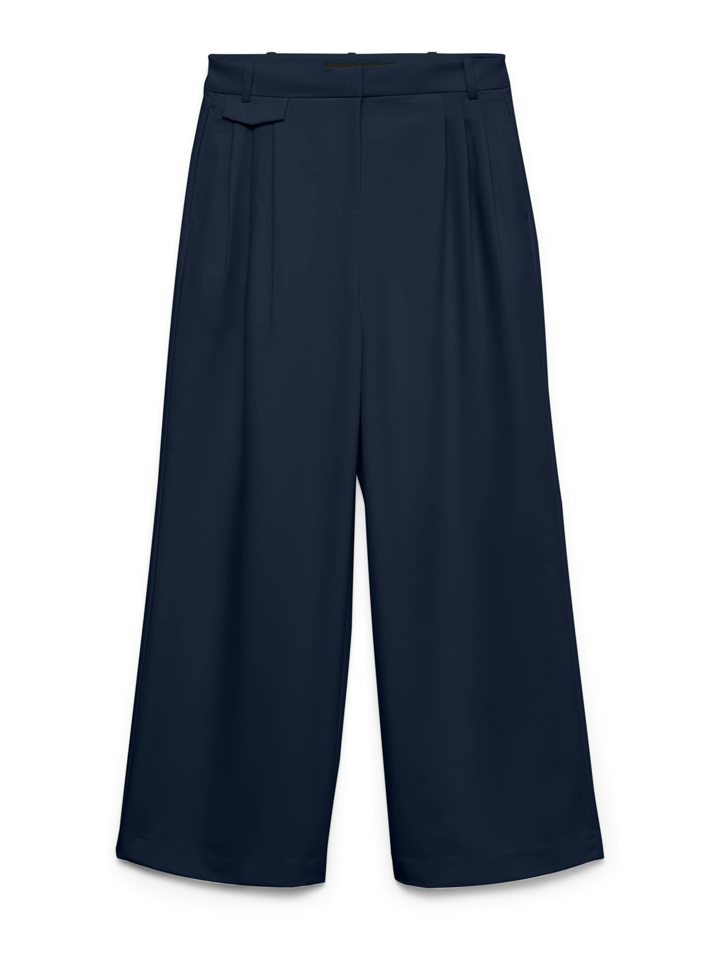 Wide Leg Pantalon à pince 'VMDREA' VERO MODA en bleu : devant