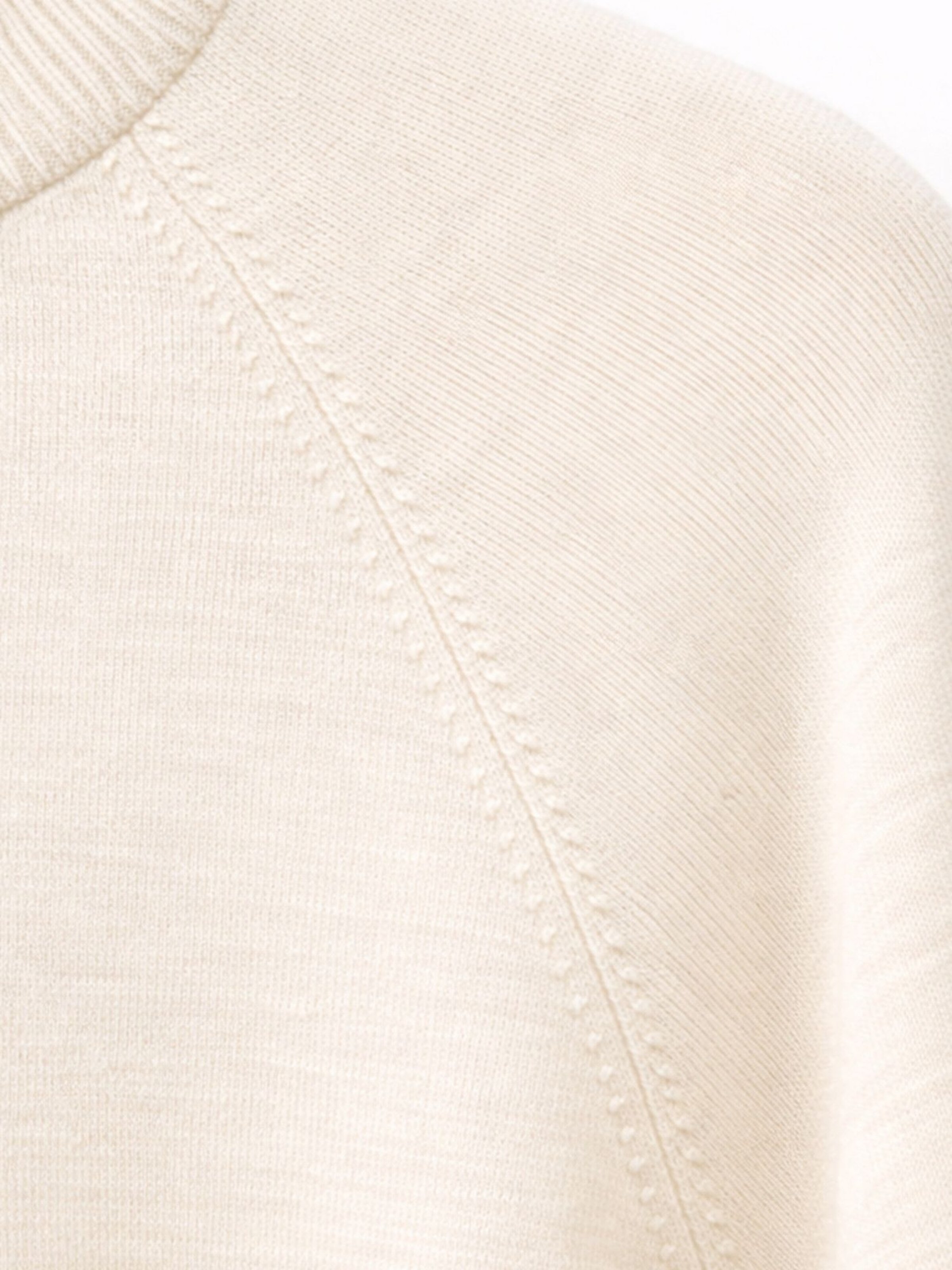 Pullover extra large di MixRay in beige