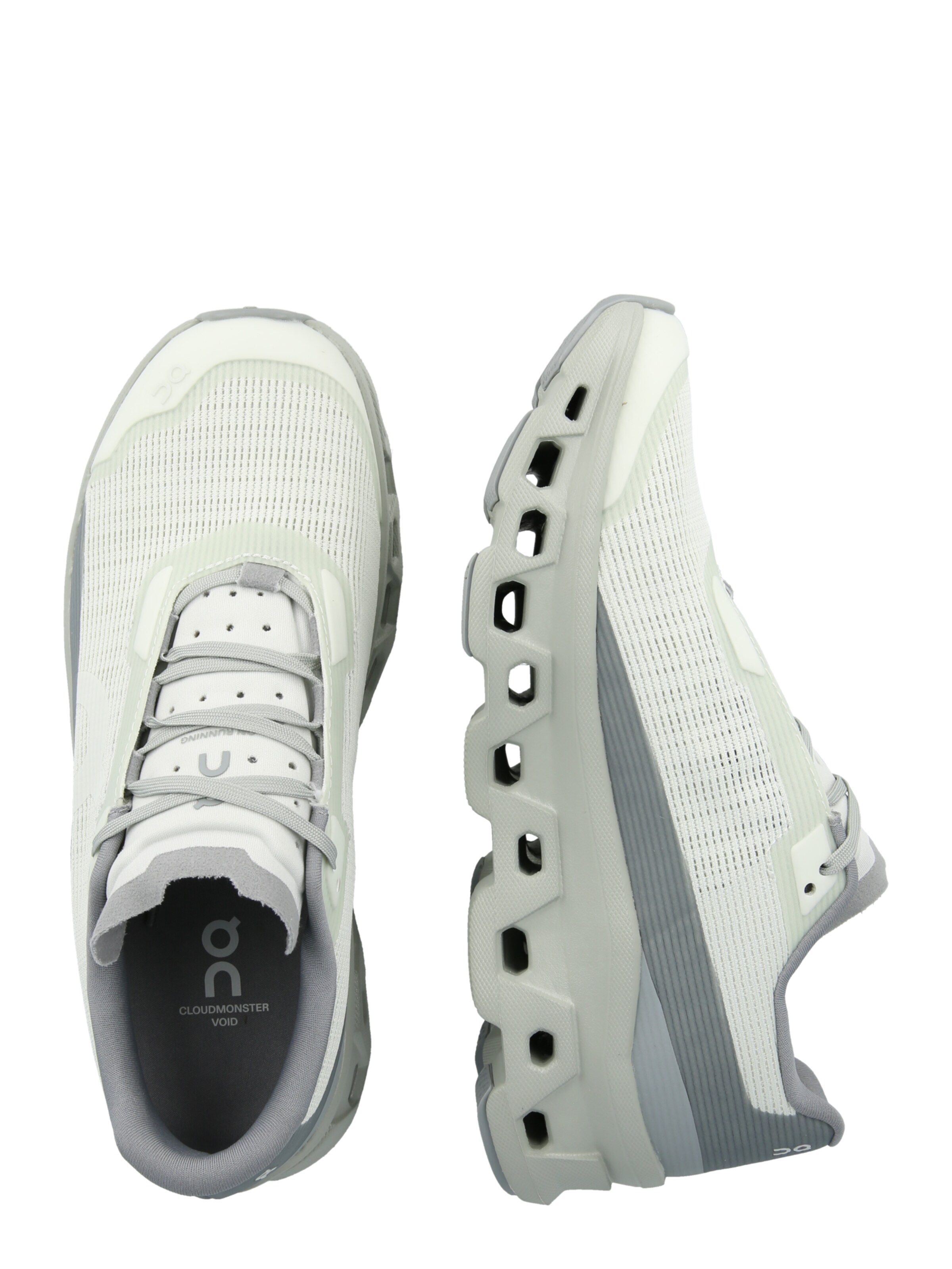 On - Zapatillas de running 'Cloudmonster Void' en blanco