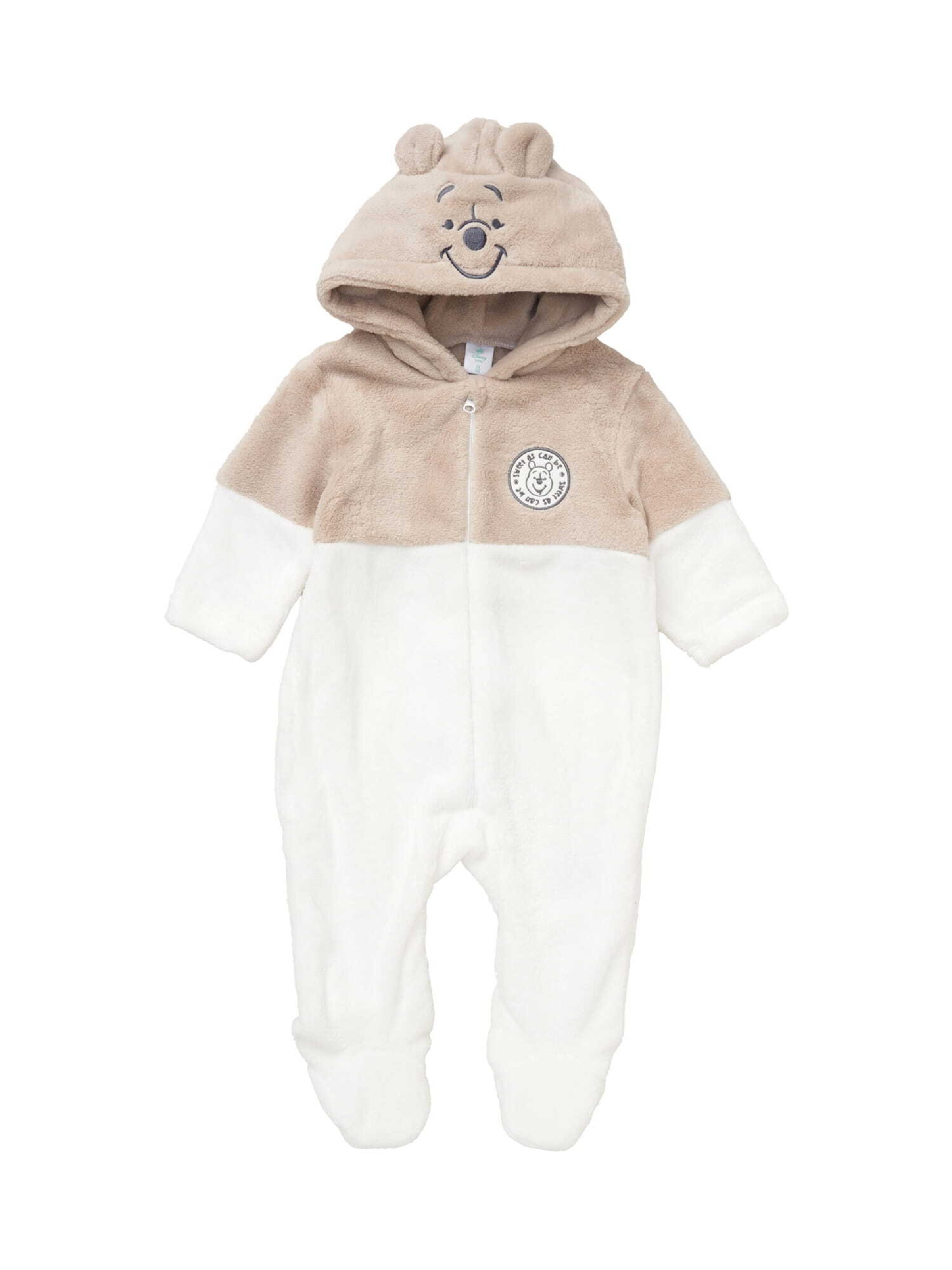 DISNEY Overall 'Winnie Pooh' in Braun: Vorderseite