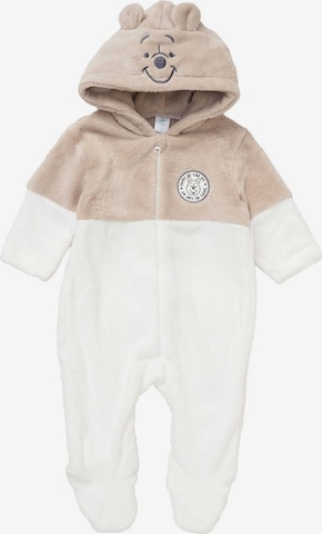 DISNEY Overall 'Winnie Pooh' in Braun: Vorderseite