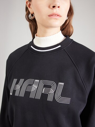 Sweat-shirt 'ATHLEISURE' Karl Lagerfeld en noir