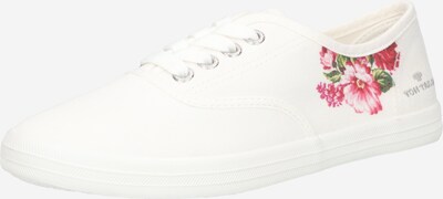 TOM TAILOR Sneaker roheline / roosa / valge, Tootevaade