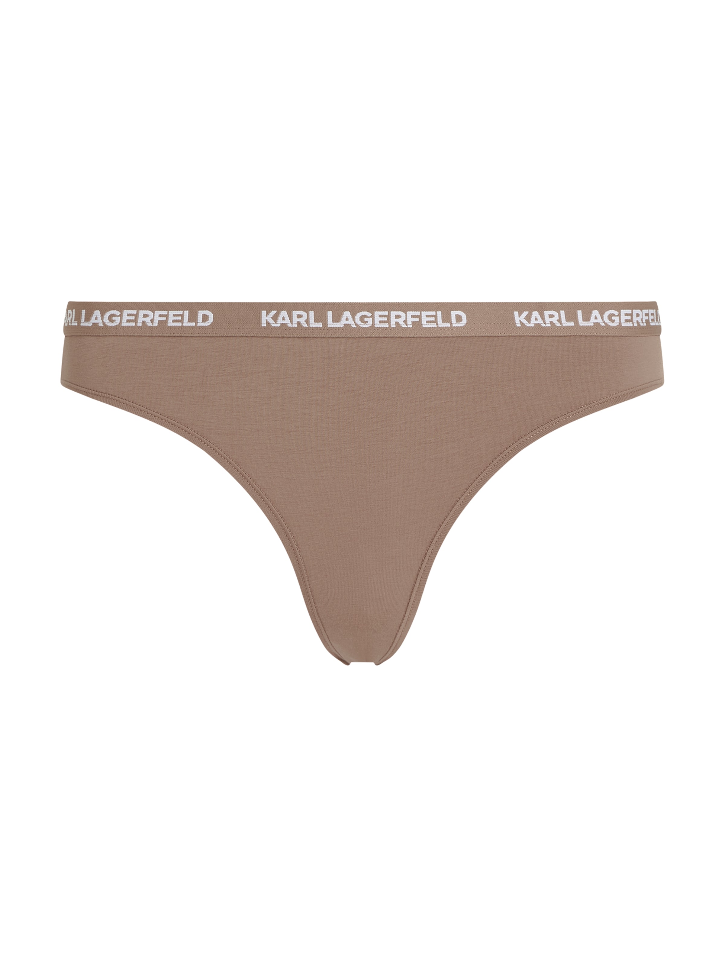 Karl Lagerfeld Дълъг халат за баня ' Slip mit Logo – 3er-Set ' в бяло