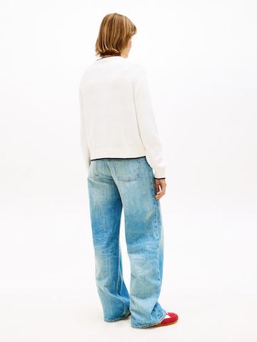 Tommy Jeans Pulóver - fehér