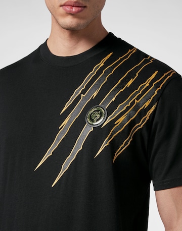 Maglietta 'Scratch' di Plein Sport in nero