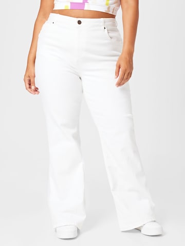 Cotton On Curve Jeans in Wit: voorkant