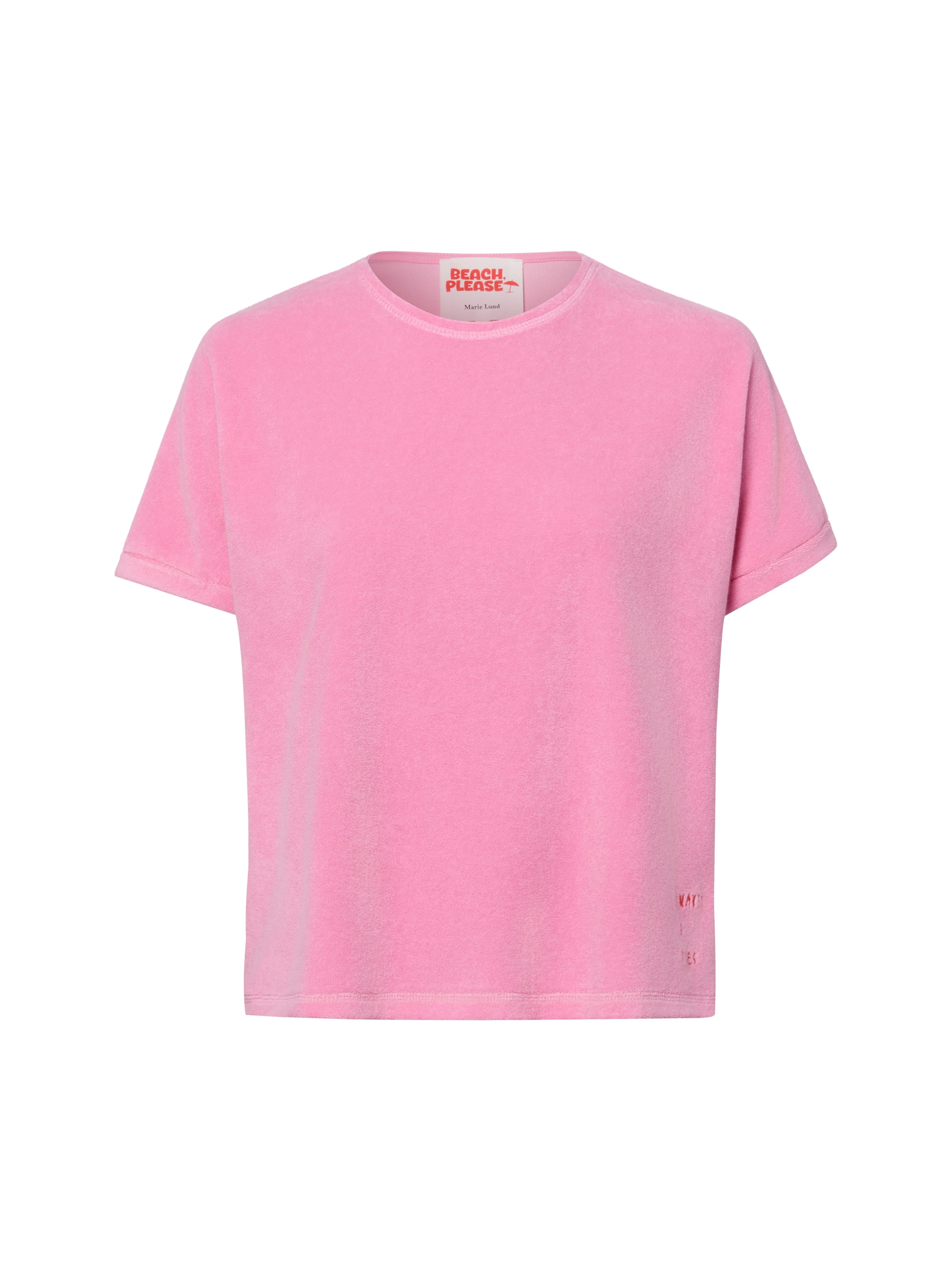 Marie Lund Shirt in Roze: voorkant