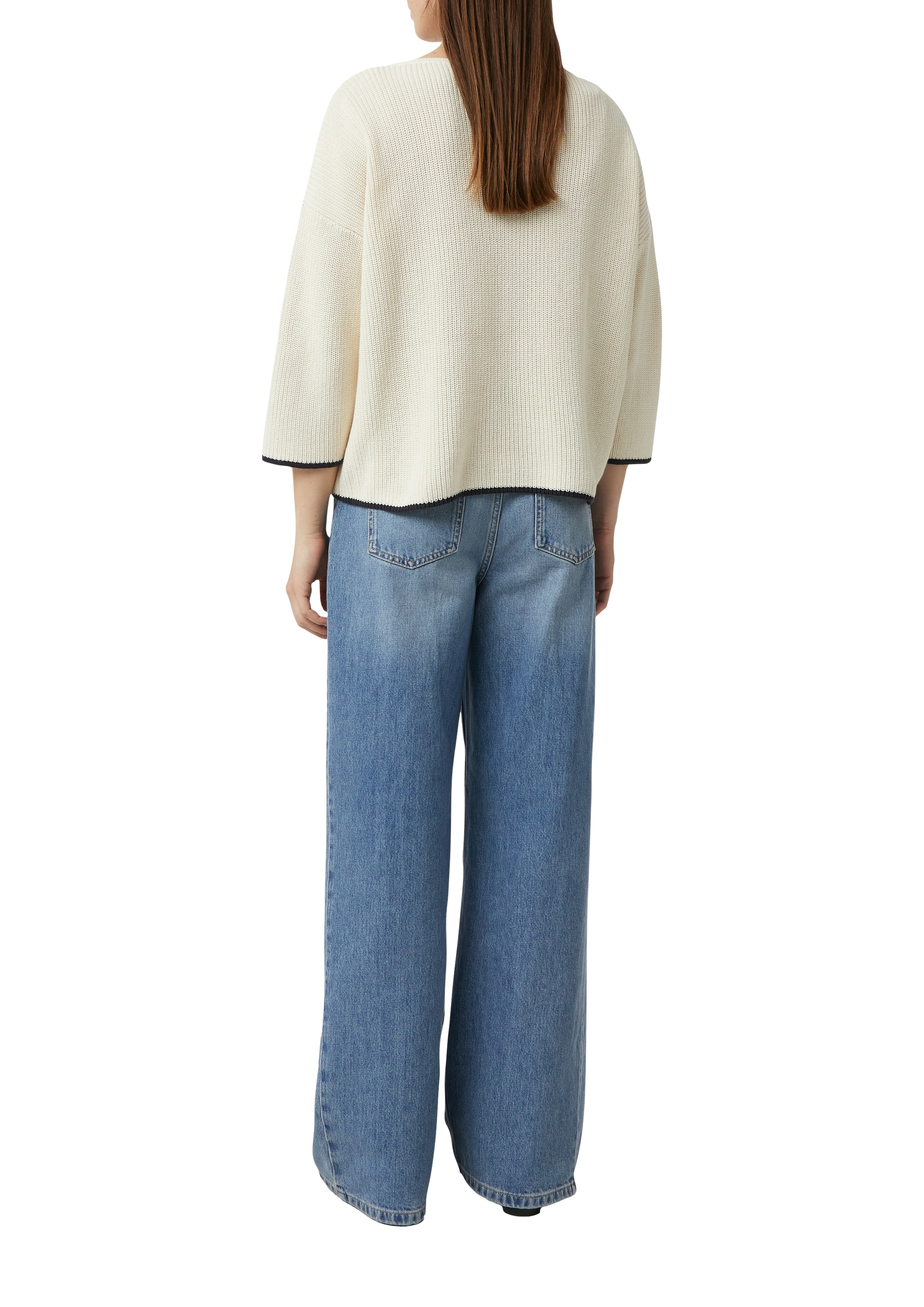 COMMA Pullover in Weiß