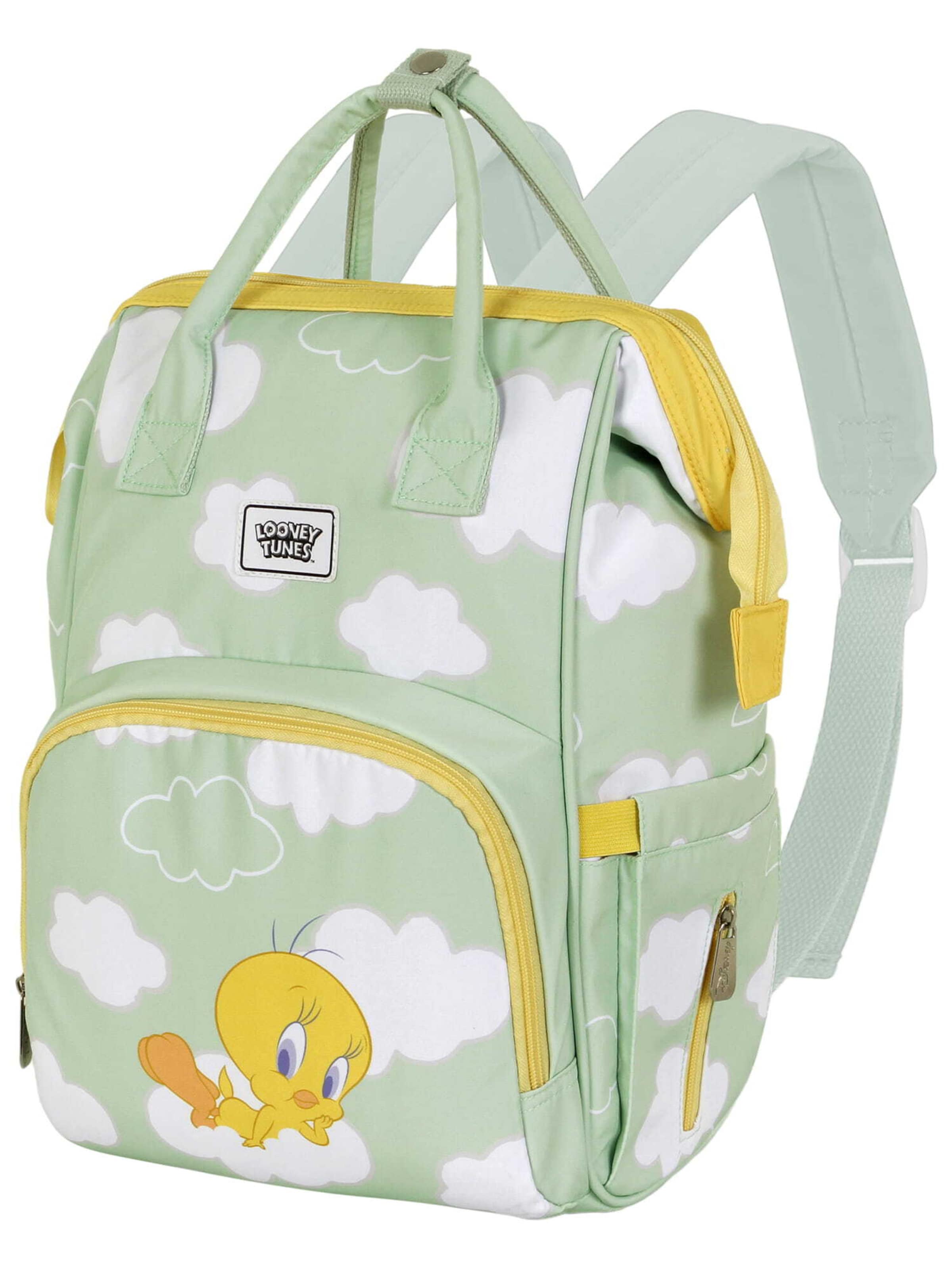 Sac à langer 'Tweety' Warner Bros en jaune : devant