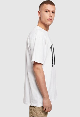 Merchcode Shirt 'Player 4' in Weiß