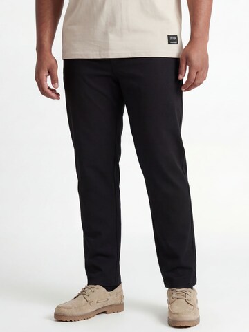 Regular Pantalon chino 'JPSTOLLIE DEVON' JACK & JONES en noir : devant