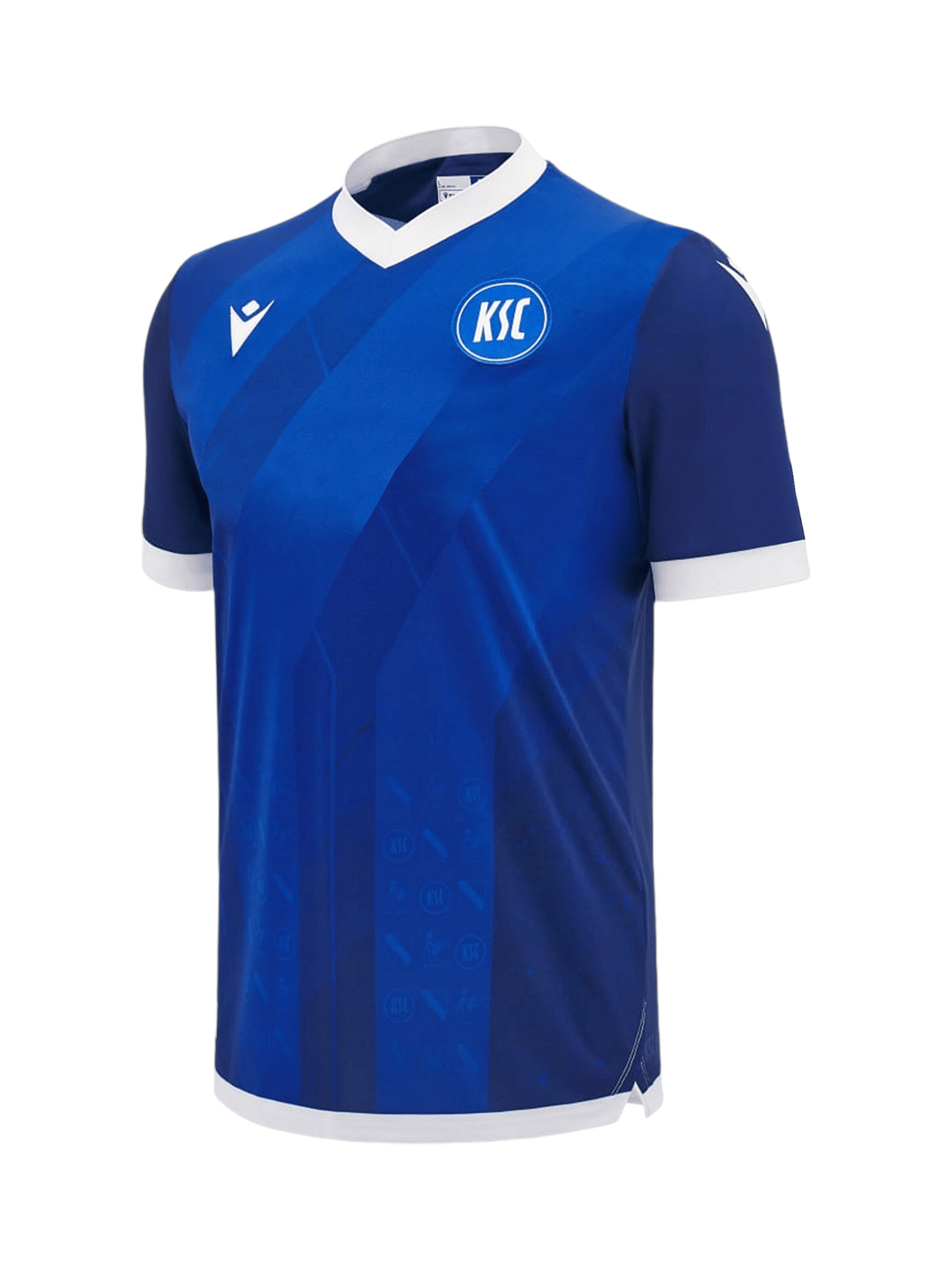 MACRON Trikot in Blau: Vorderseite