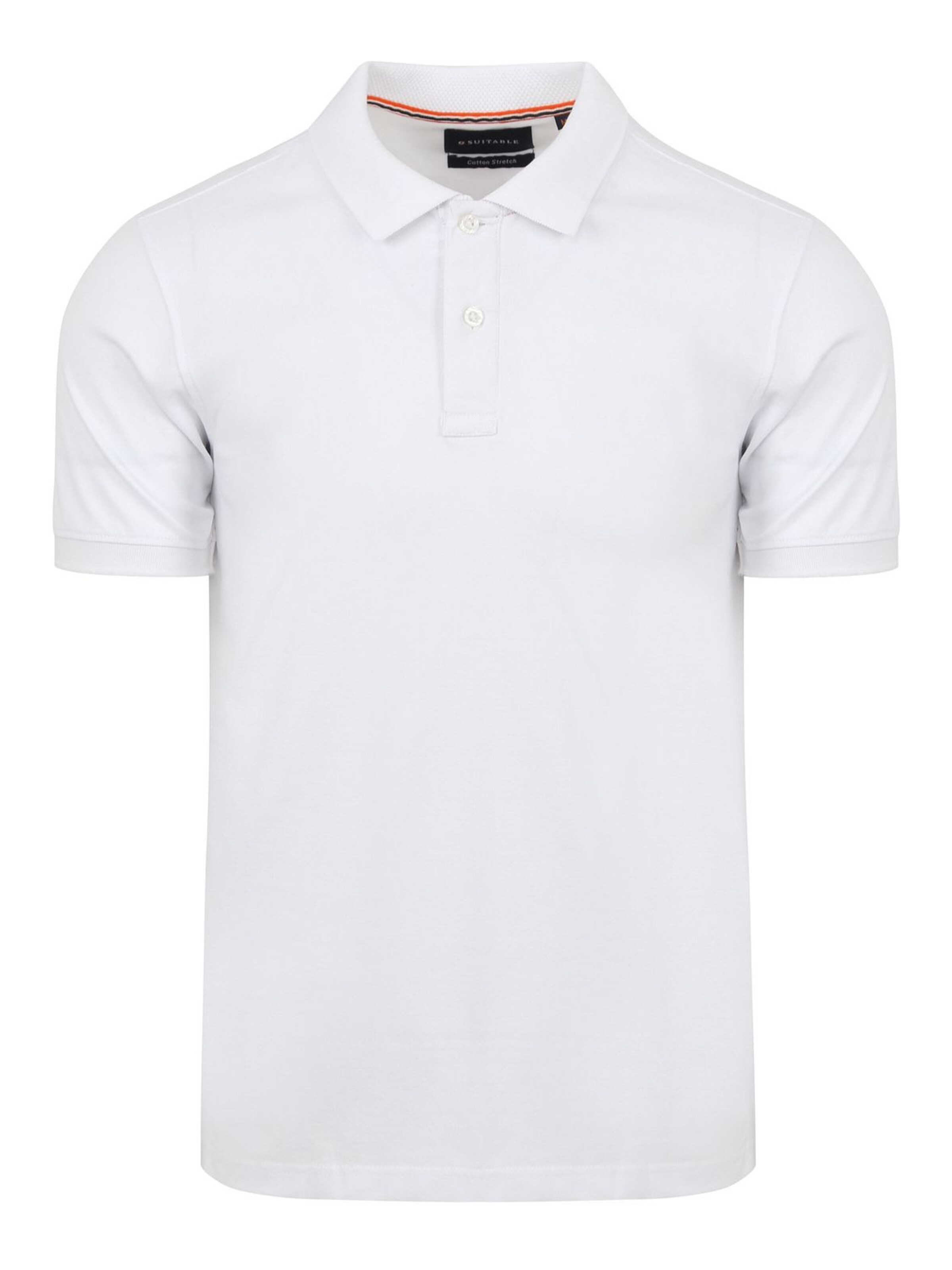 Suitable Shirt in White: front