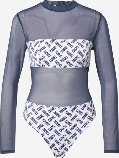Tommy Hilfiger Underwear Badeanzug in dunkelblau / rot / weiß, Produktansicht