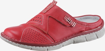 KRISBUT Clogs in Red: front