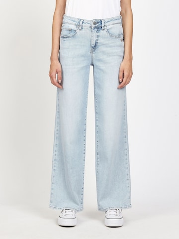 Loosefit Jean '94carlotte LONG' Gang en bleu : devant