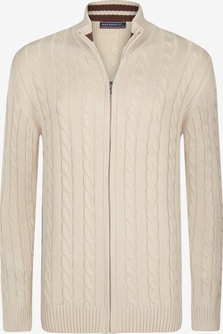 Felix Hardy Kofta i beige: framsida