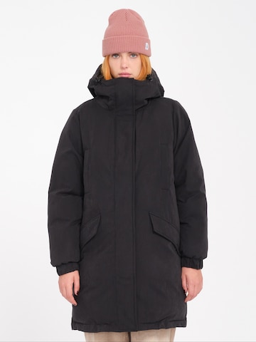 Parka d’hiver 'Sleepi Up' Volcom en noir : devant