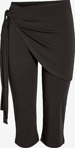 Noisy may Slim fit Pants 'NMElla' in Black: front