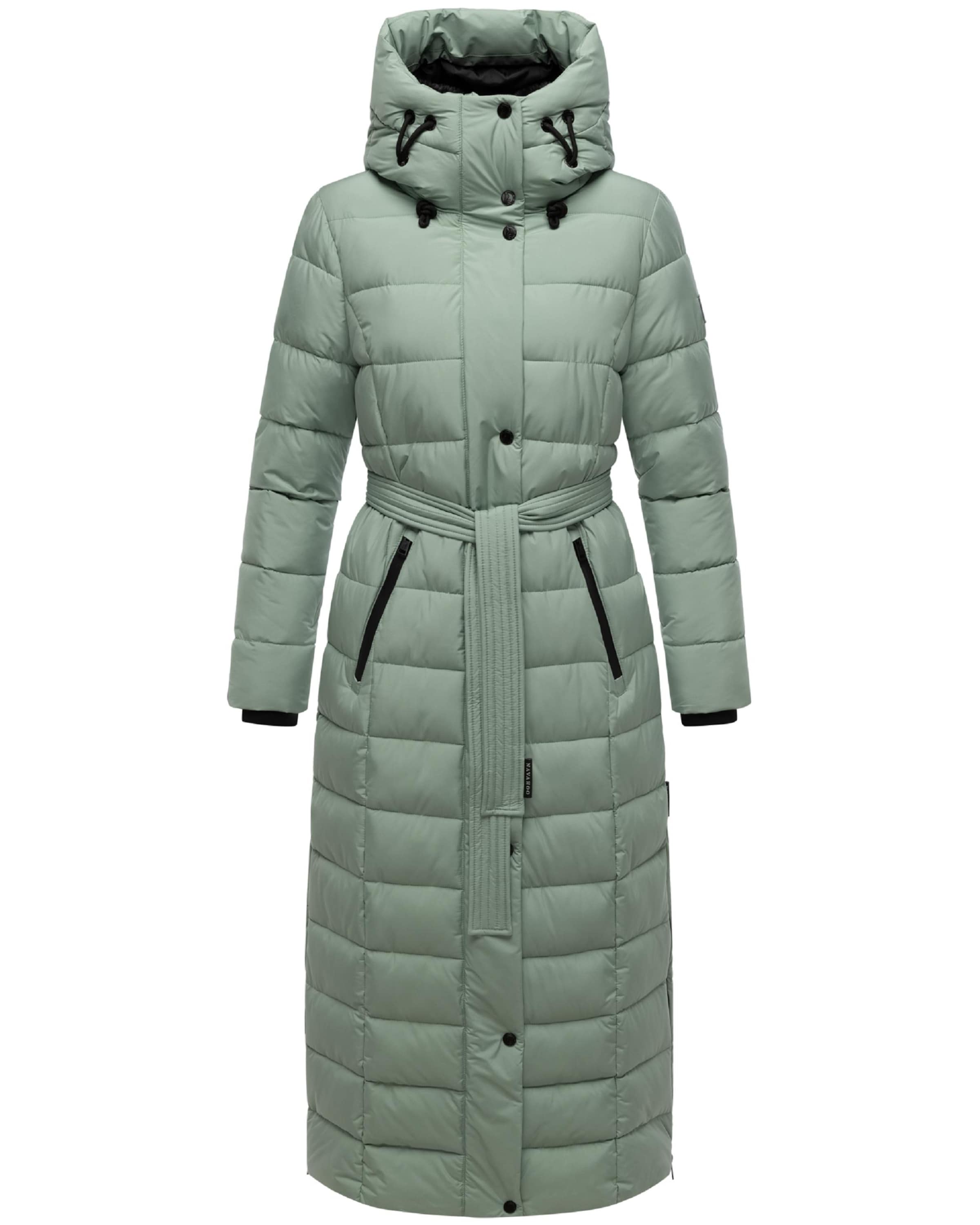 zaļš NAVAHOO Ziemas mētelis 'Das Teil XIV': no priekšpuses