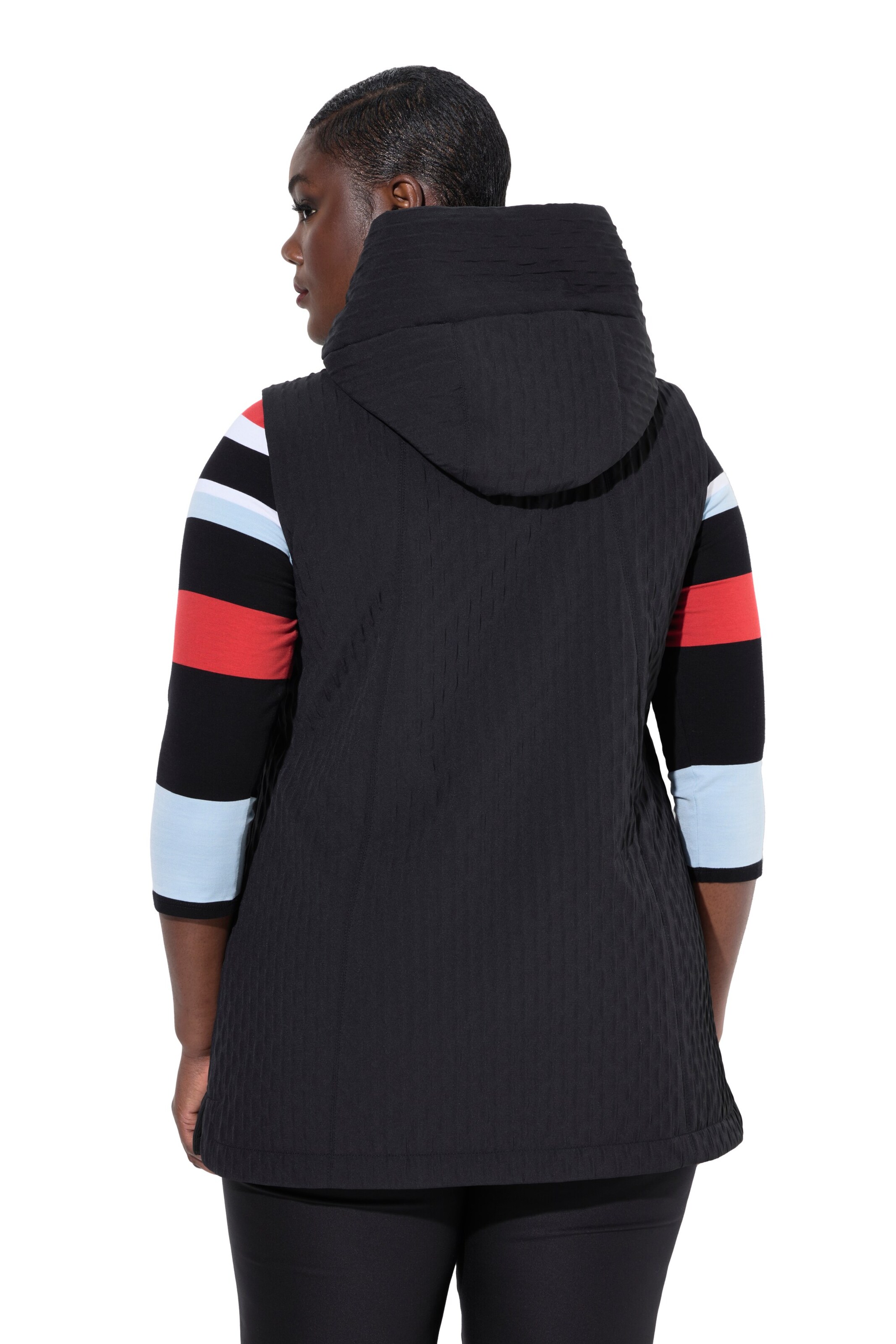 Ulla Popken Bodywarmer in Zwart