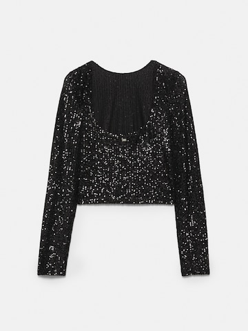 Pull&Bear Shirt 'PACIFIC' in Schwarz