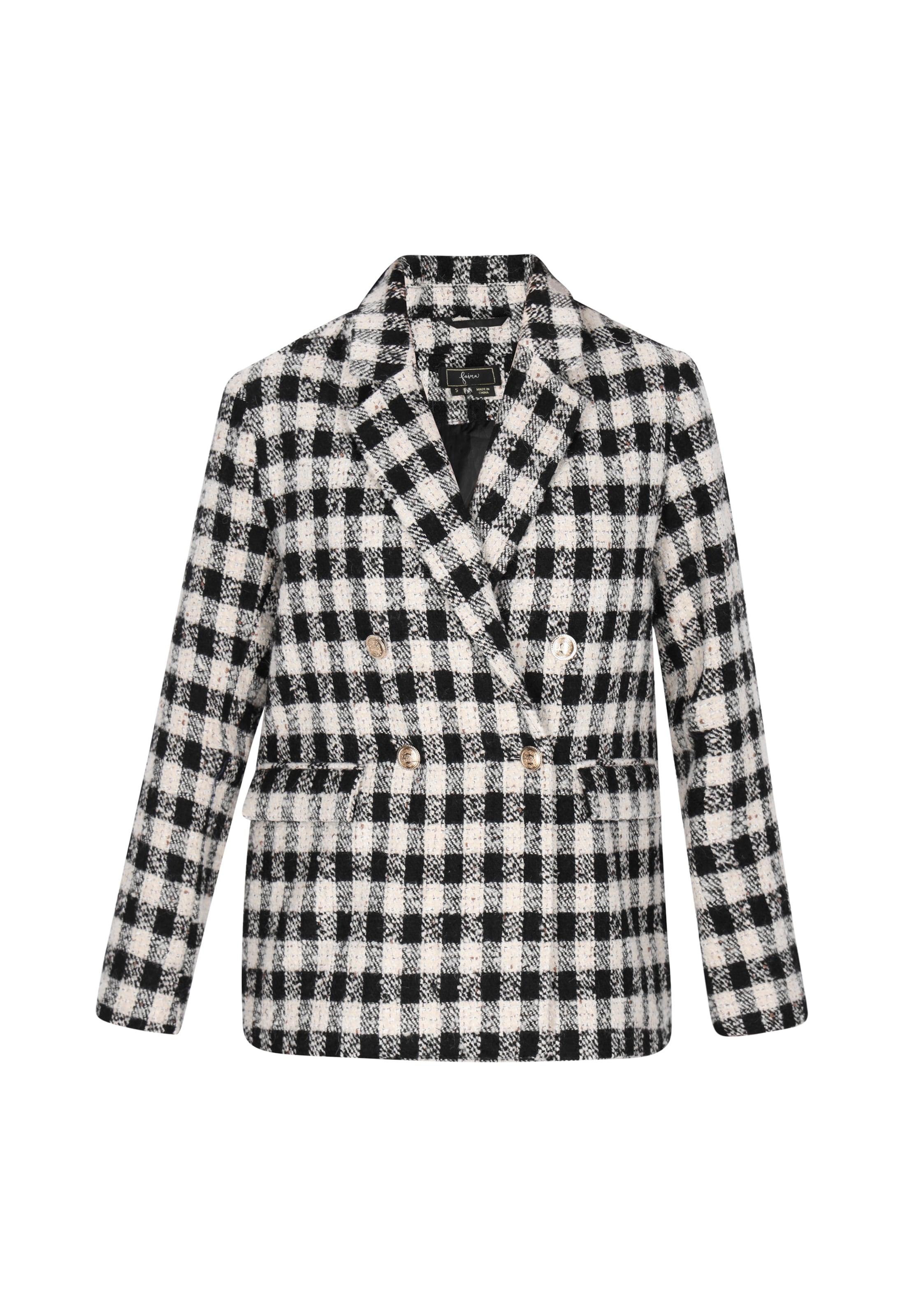 juoda faina Švarkas: priekis