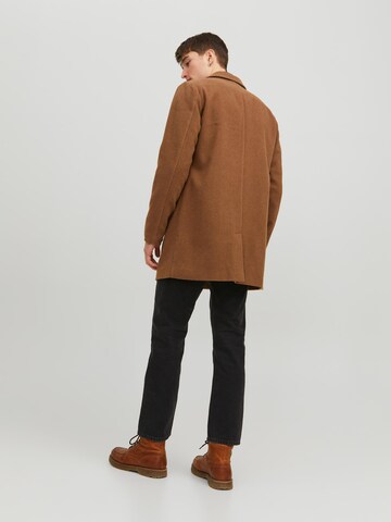 JACK & JONES Between-seasons coat 'Zac' in Brown