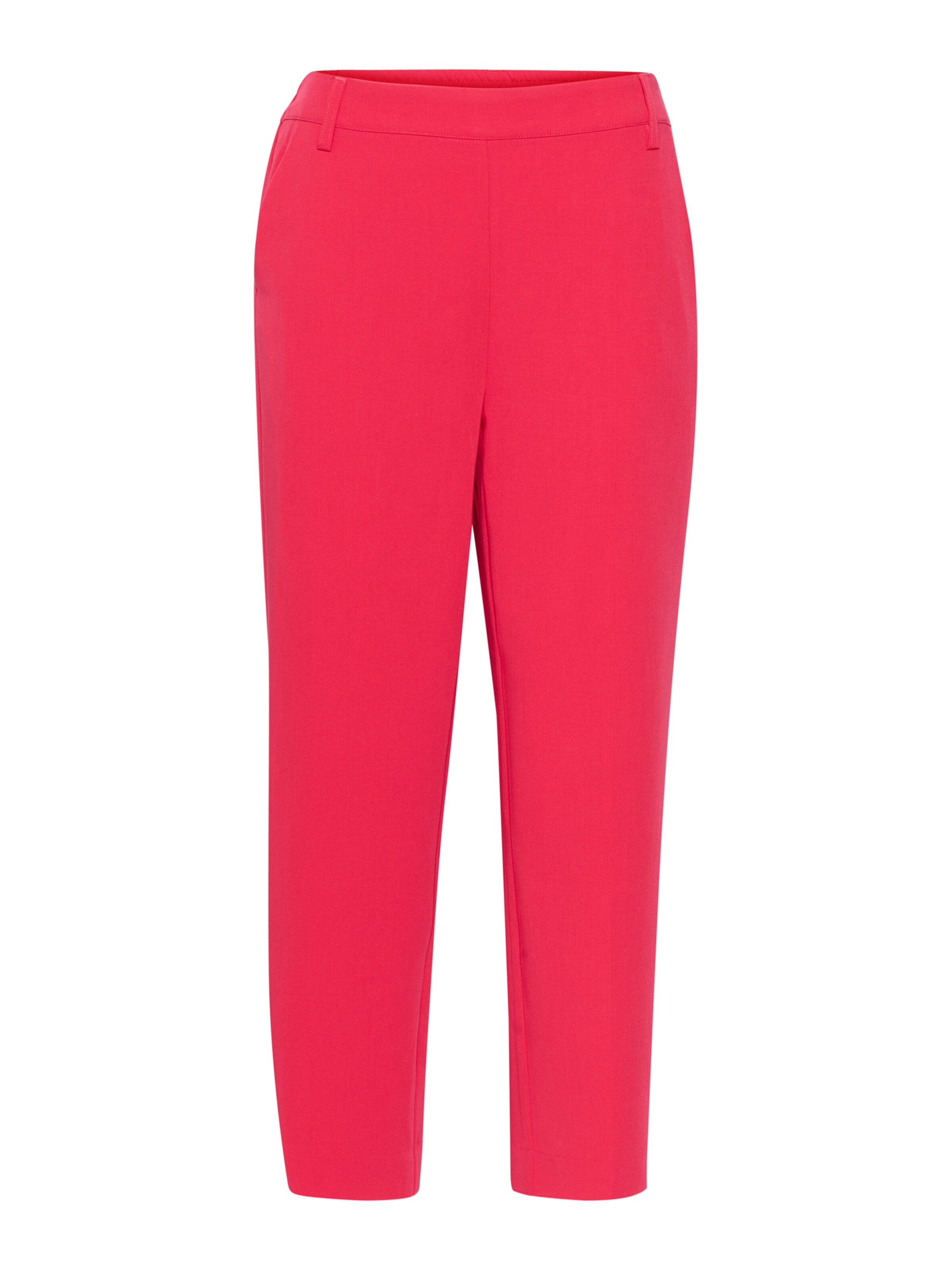 Kaffe Trousers with creases 'Sakura' in Pink: front