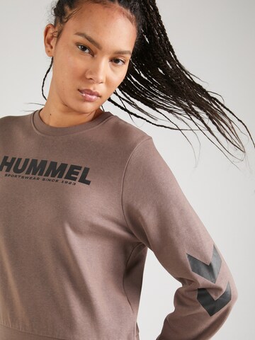 Hummel Αθλητική μπλούζα φούτερ 'Legacy' σε γκρι