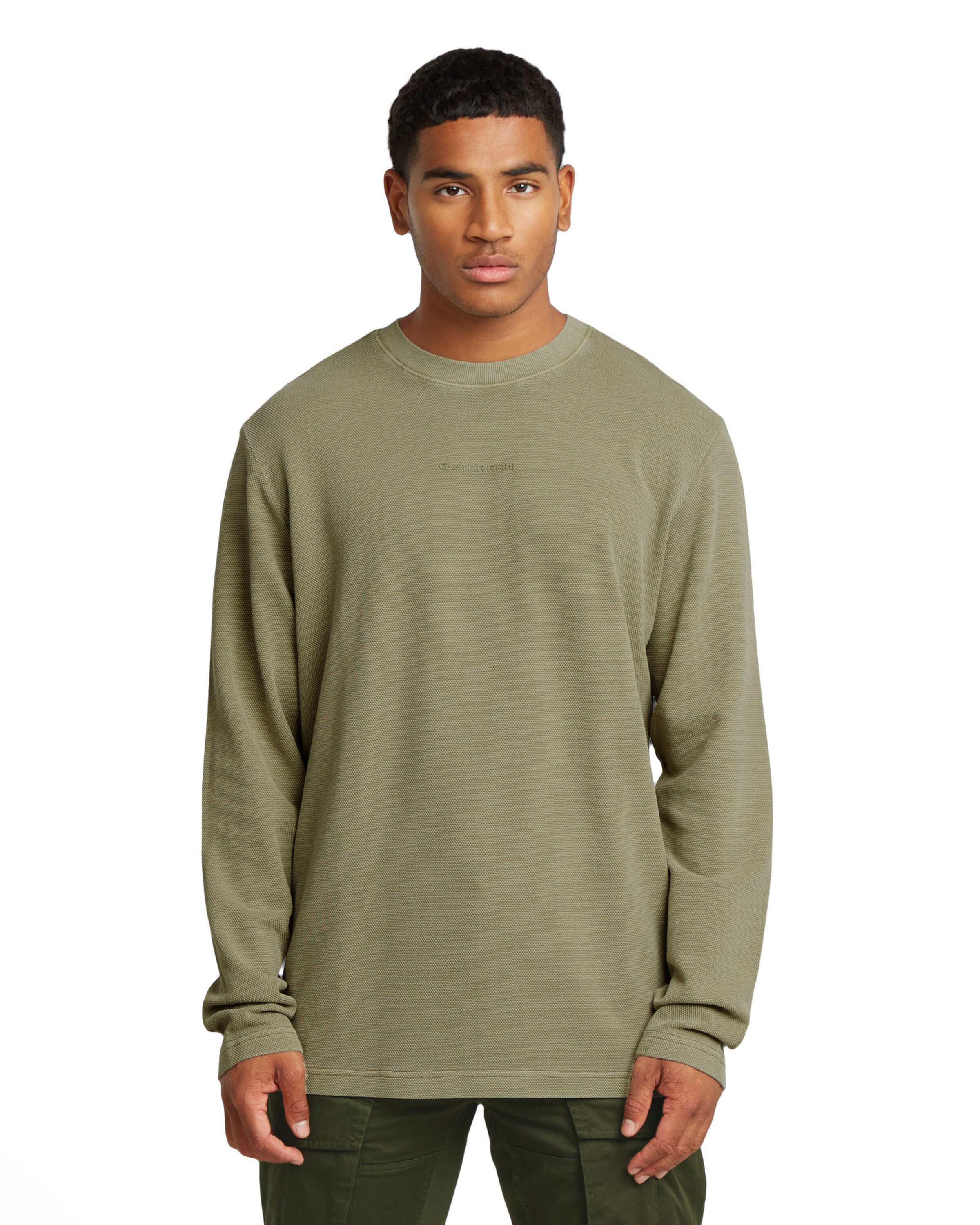 G-STAR Shirt 'Nelson' in Green: front