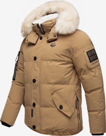 Veste d’hiver 'Halvaar' STONE HARBOUR en marron