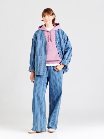 Felpa di Calvin Klein Jeans in rosso