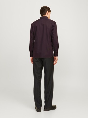 Slim fit Camicia 'JPRBLAParker' di JACK & JONES in rosso
