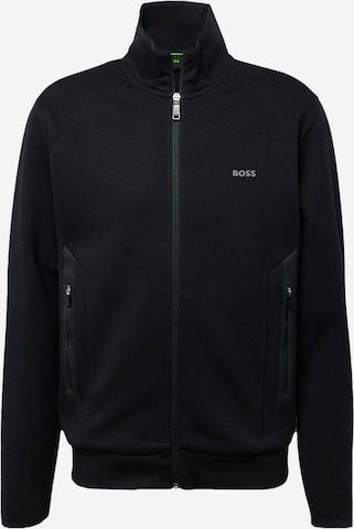 BOSS Green Sweatjacke 'Skaz1' in Schwarz: predná strana