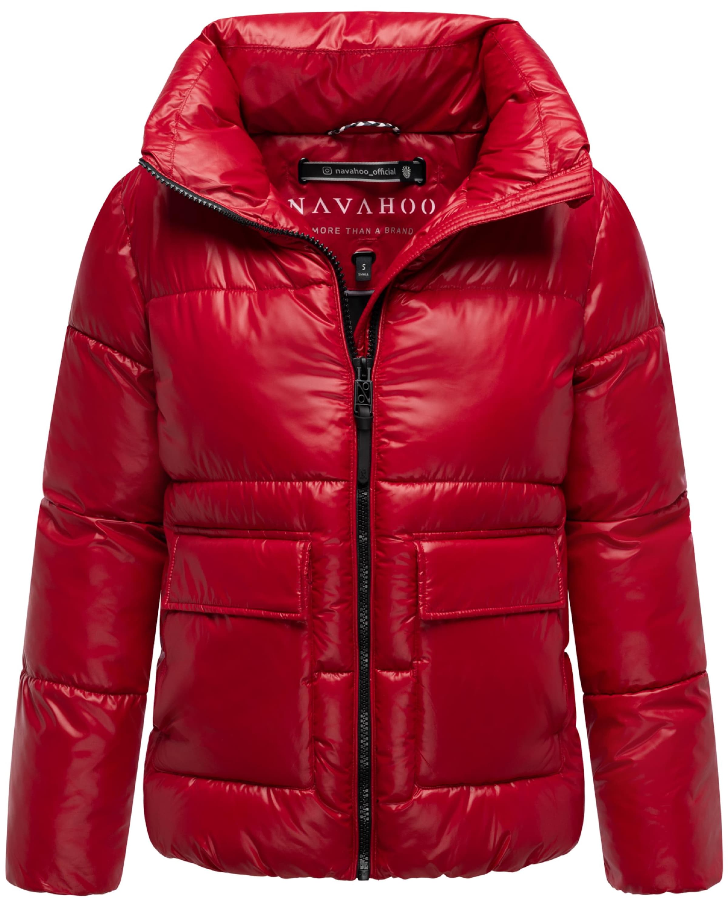 raudona NAVAHOO Žieminė striukė 'Eispracht 14': priekis