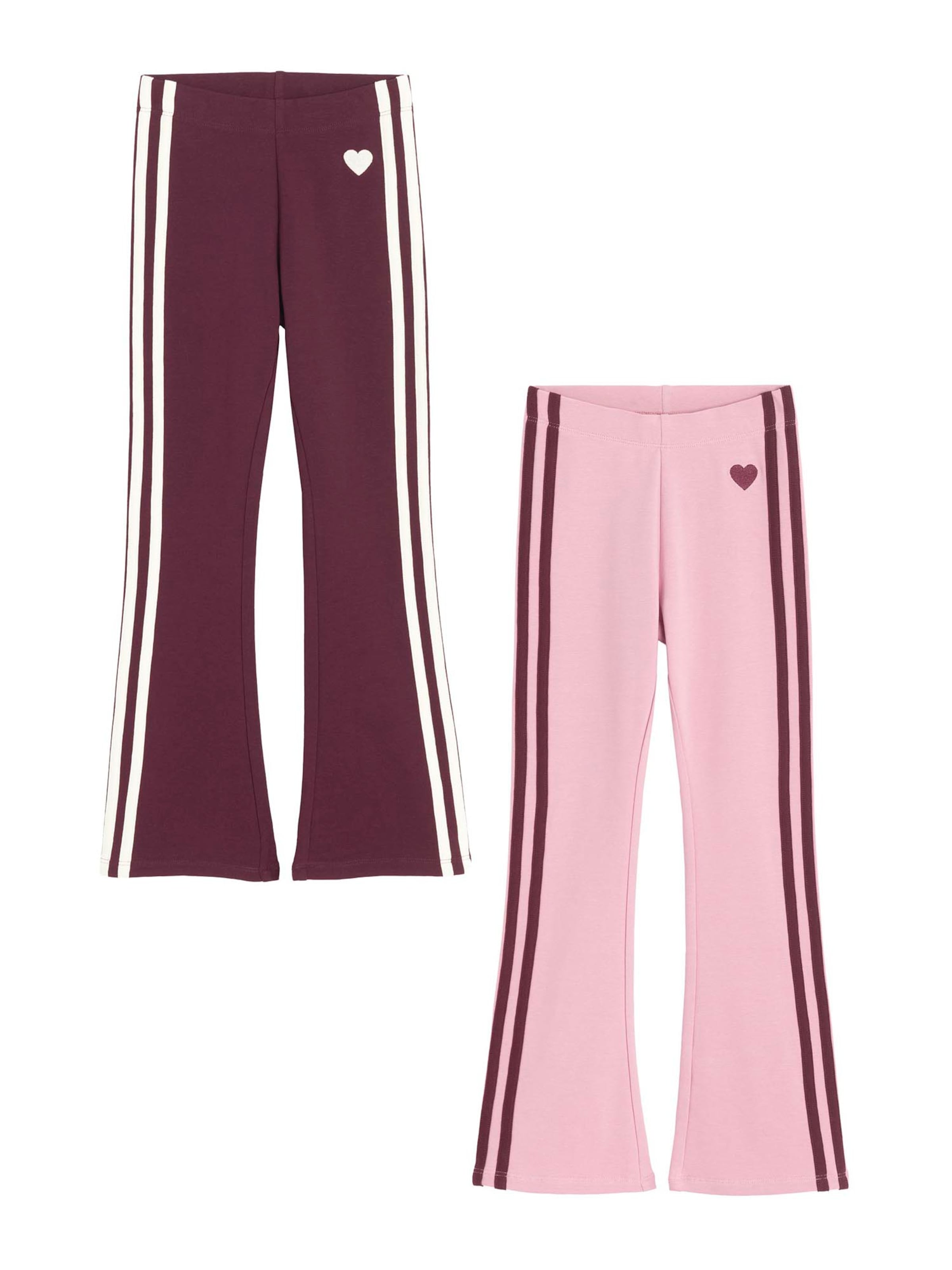 Cool Club Skinny Leggings in Pink: front