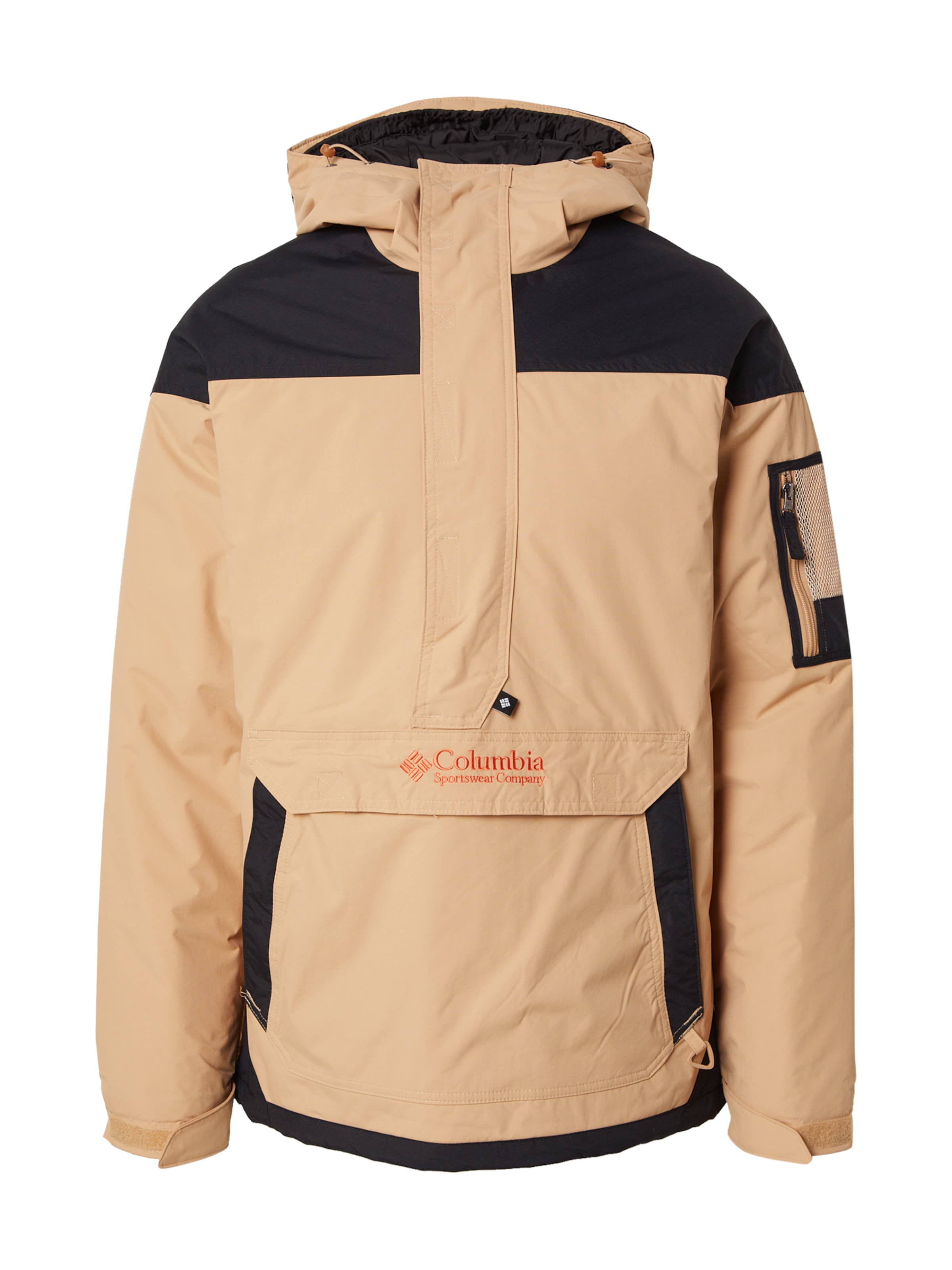 COLUMBIA Μπουφάν πεζοπορίας 'Challenger II' σε καφέ: μπροστά