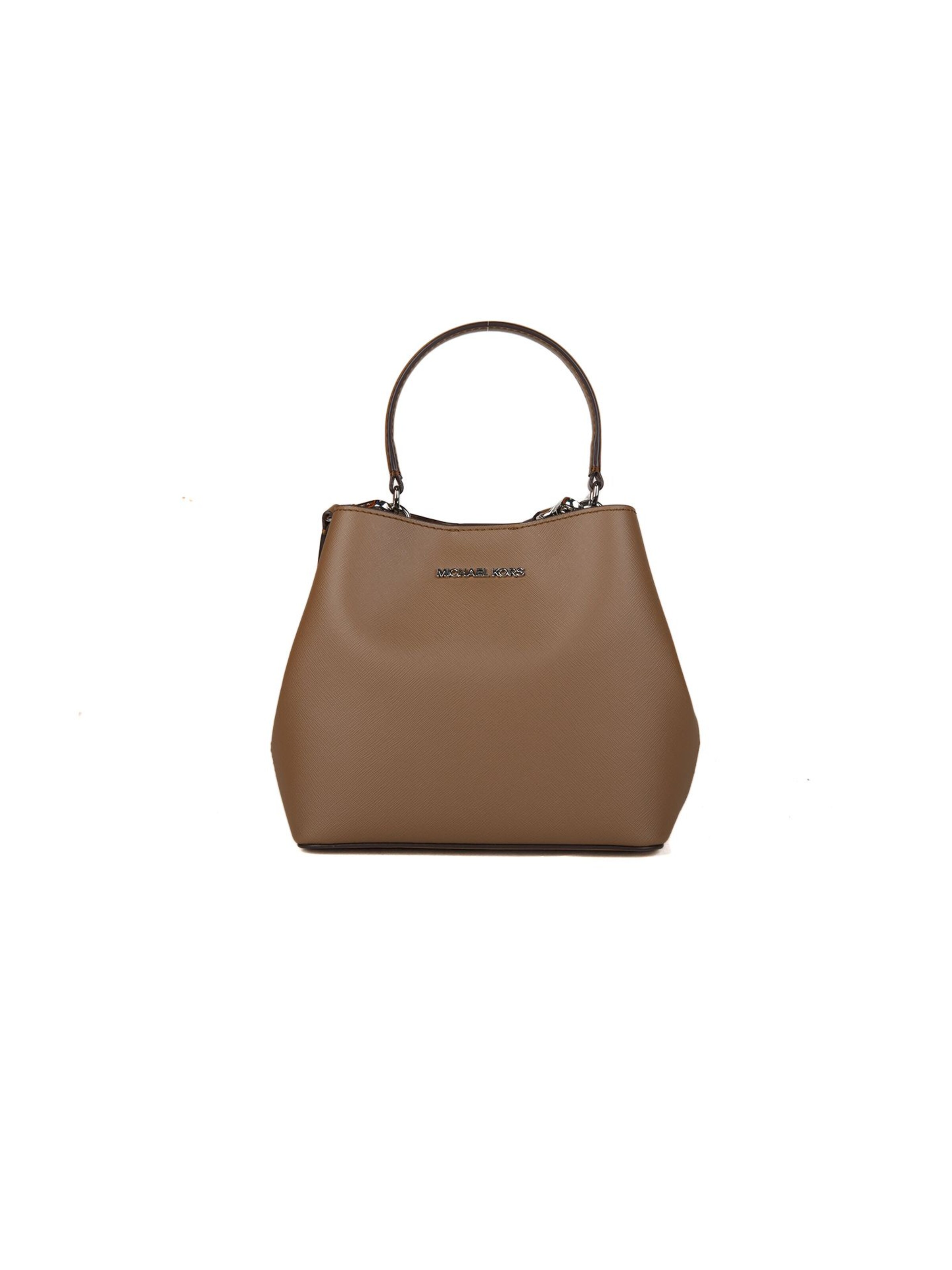 Michael Kors Schoudertas 'Pratt S' in One Size in de kleur Bruin, Productweergave