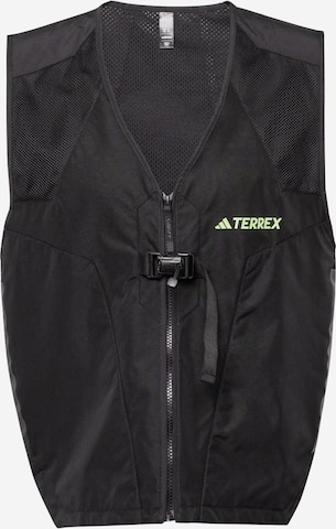 ADIDAS TERREX Sportväst 'Campyx' i svart: framsida