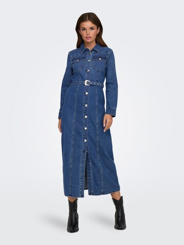 ONLY Shirt Dress 'ONLMYTH' in Blue: front