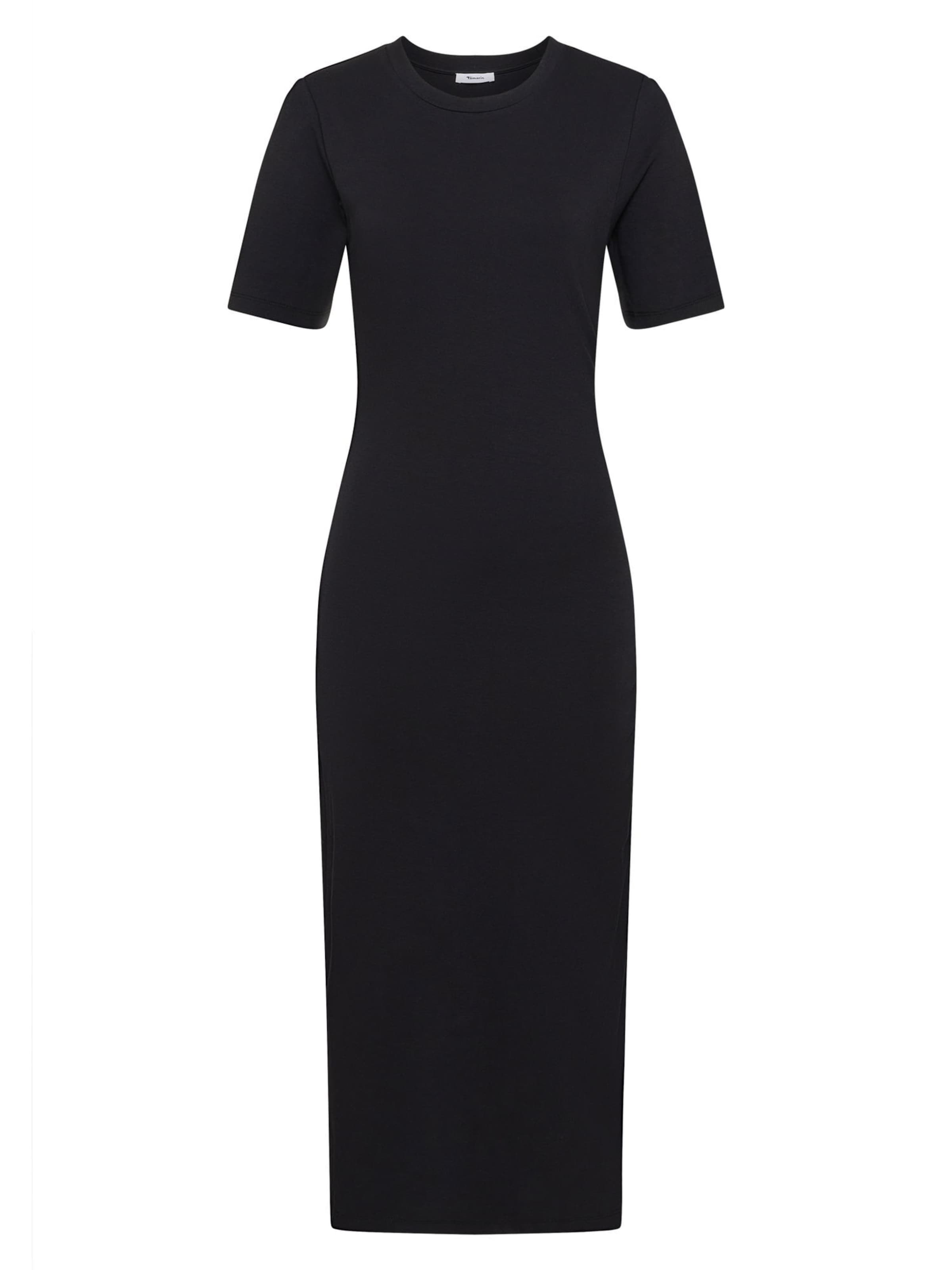 Tamaris Jurk in Zwart: voorkant