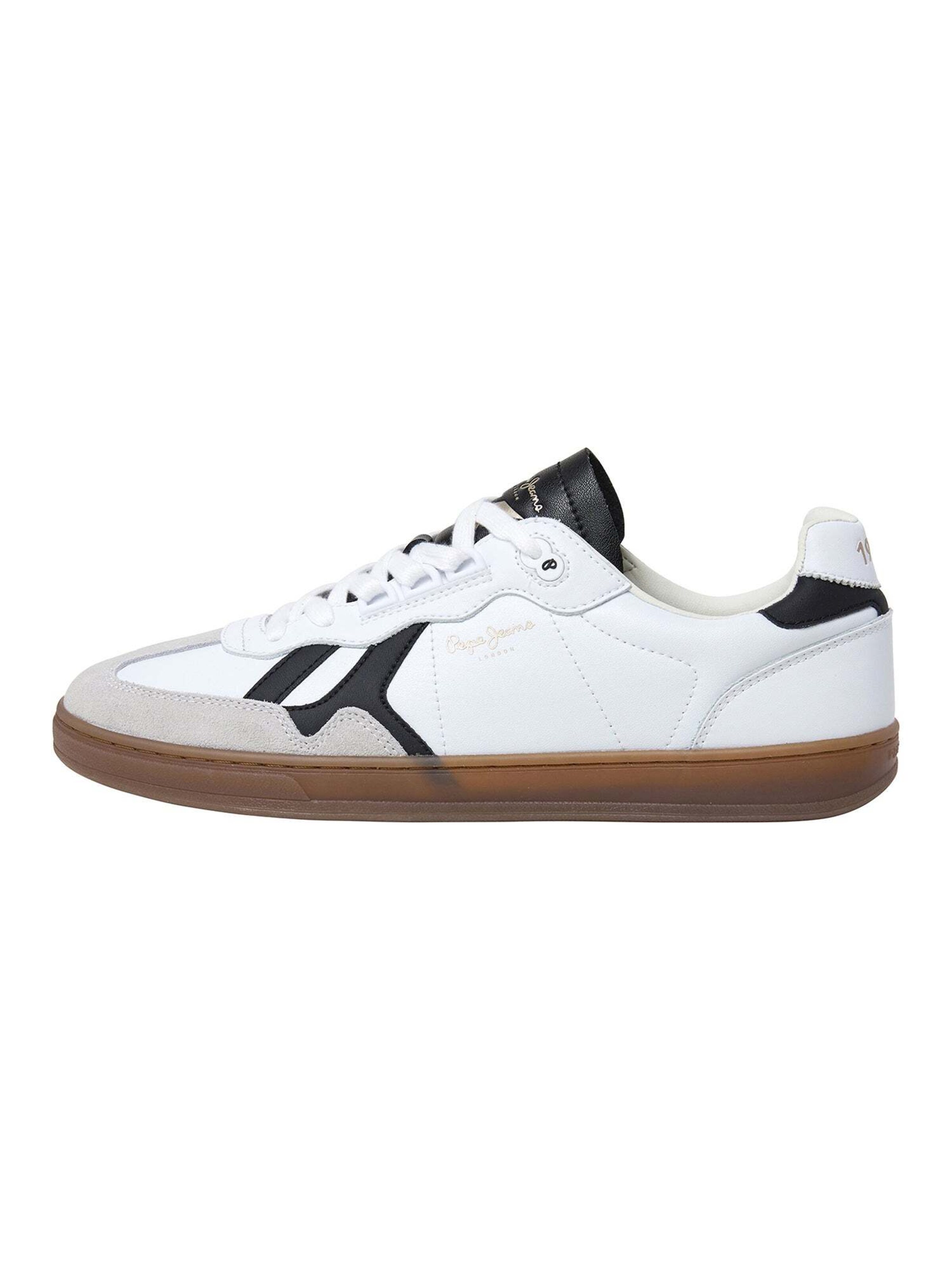 Pepe Jeans Platform trainers 'Ball Class' in White: front