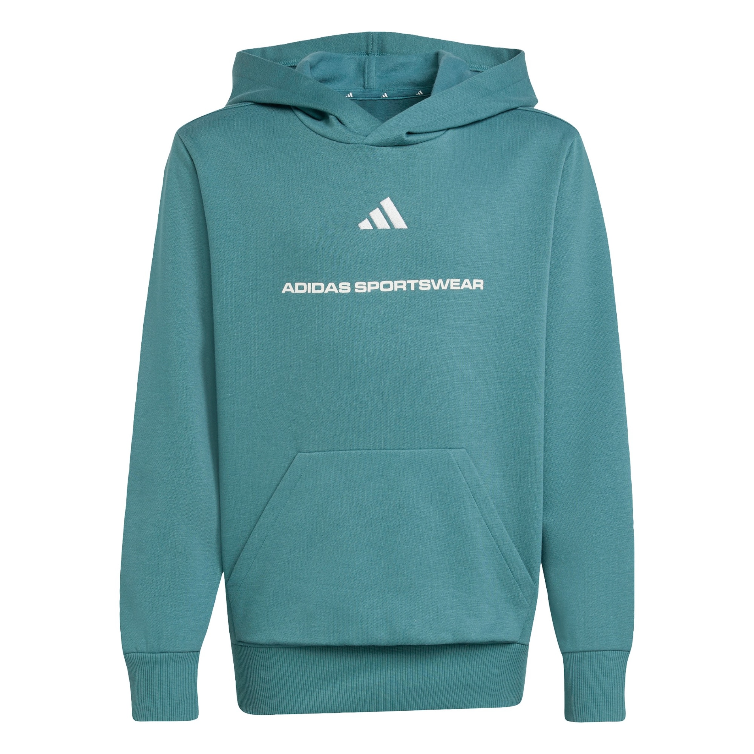 ADIDAS SPORTSWEAR - Sudadera 'Slogan' en verde: frente