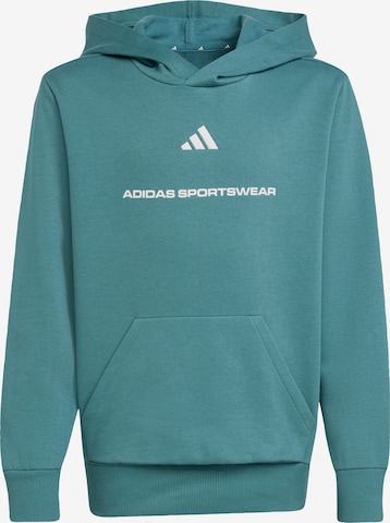ADIDAS SPORTSWEAR - Camiseta deportiva 'Slogan' en verde: frente
