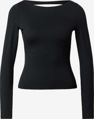 HOLLISTER - Camiseta en negro: frente