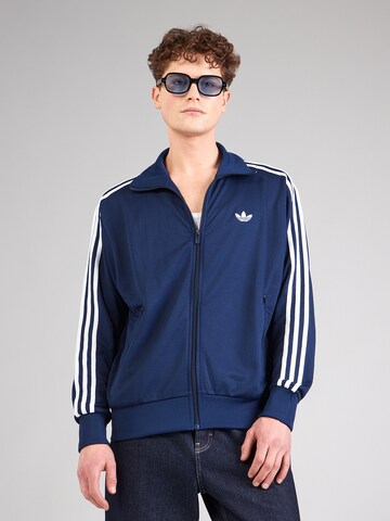 Veste de survêtement 'FIREBIRD' ADIDAS ORIGINALS en bleu : devant