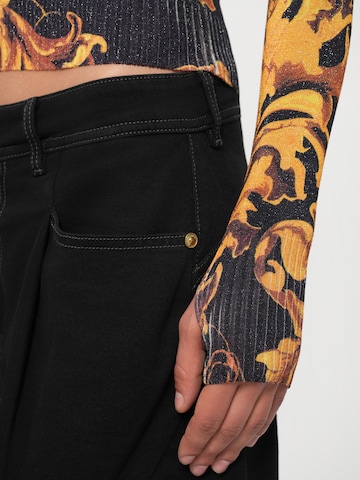 Pull-over 'BAROCCO PORCELAIN' Versace Jeans Couture en noir